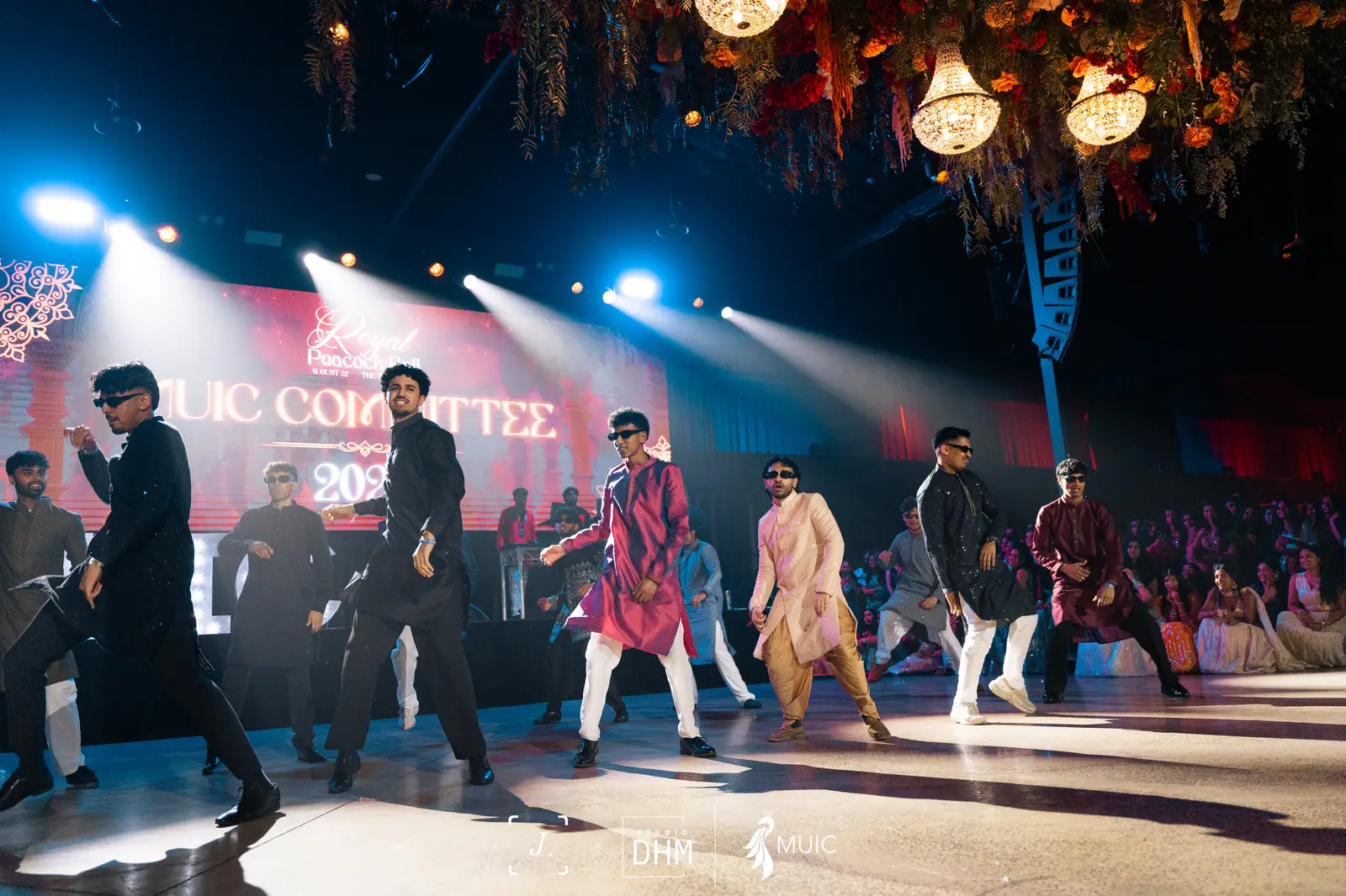 Cultural performance on stage